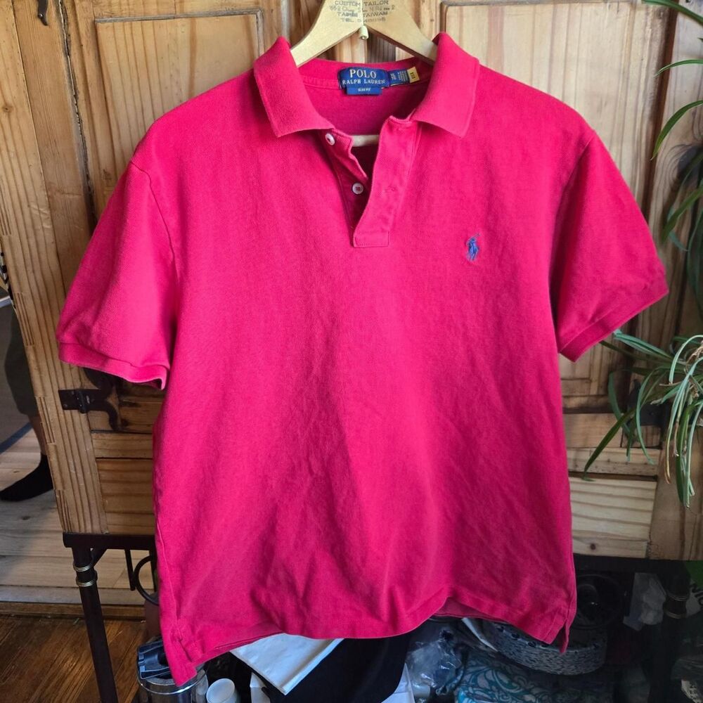 Polo Ralph Lauren Men's Red Polo Shirt